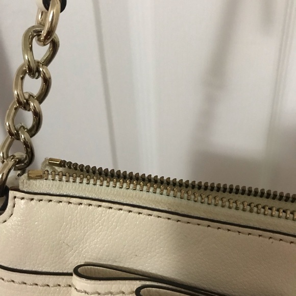 Kate Spade Pink white soft leather crossbody - Picture 3 of 4